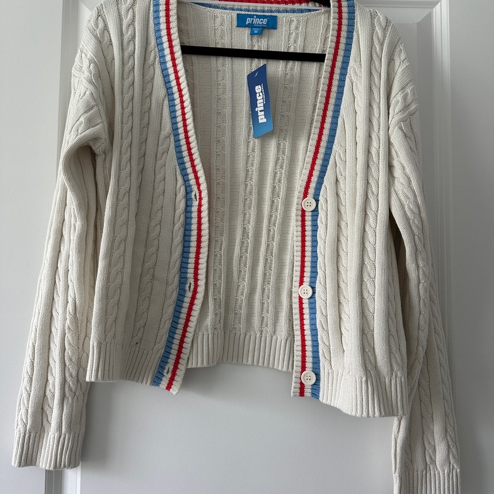 Prince x Target Cable Knit Cardigan